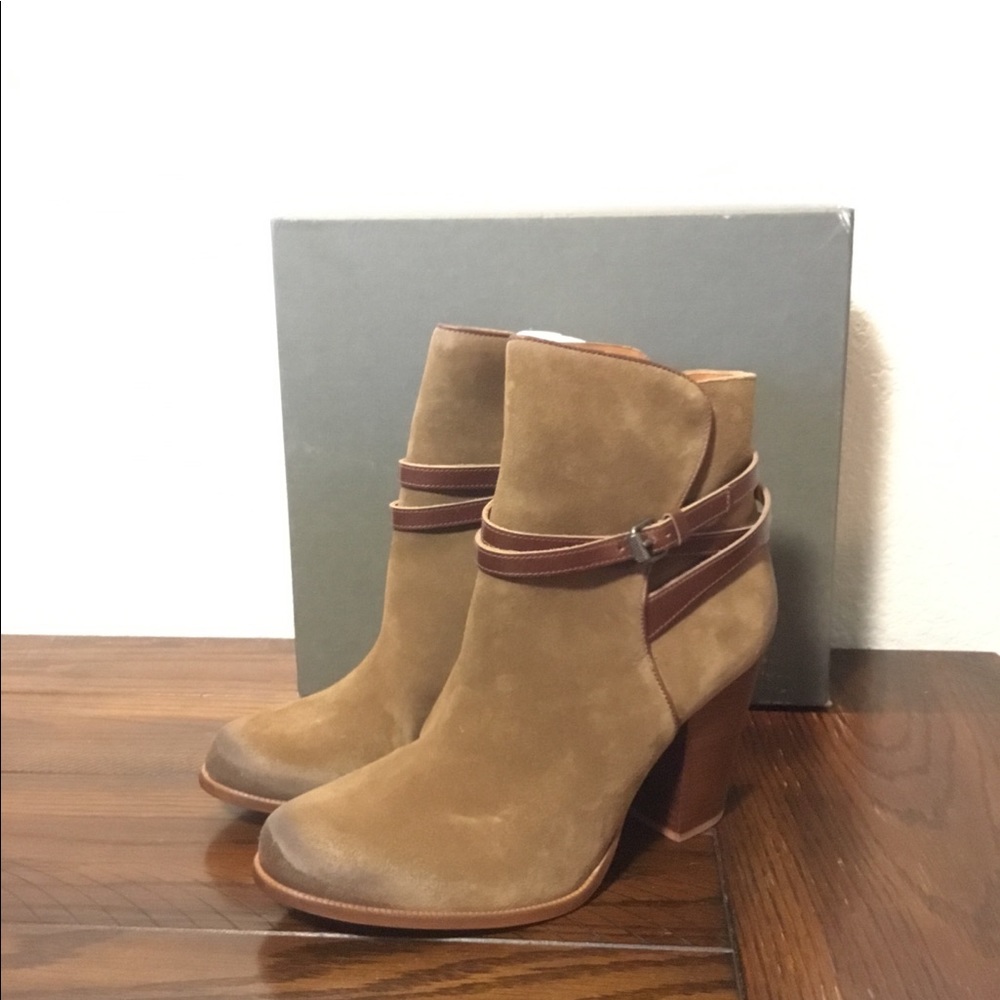 All Saints Straps Eliko Leather Boots Size 41 US/10 NIBox